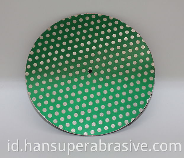18inch Diamond Lapidary Glass Ceramic Porcelain Magnetic Dot Pattern Grinding Flat Lap